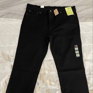 Levi’s 541 Athletic Taper Stretch Black Jeans Size 44 x 32